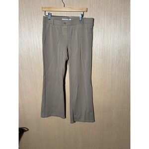 Betabrand large petite flare wide leg pants